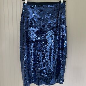 Jcrew collection sequin skirt.